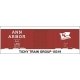 Railroad Decal Set -- Ann Arbor 40′ Steel Boxcar (Large Flag Logo), HO, Tichy Train Group 10319