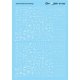 Railroad Decal Set -- Assorted Chalk Boxcar Markings, HO, Microscale Industries Inc 871522