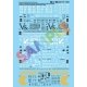 Railroad Decal Set -- Eastern Shortline Per Diem Boxcars, N, Microscale Industries Inc 601463