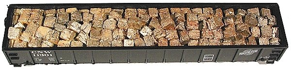 Cast Resin Freight Car Load -- Baled Random Scrap for Gondola (car sold separately), HO, Chooch Enterprises 7223