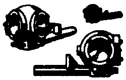 Steam Loco Marker Lights (Brass Castings) 1 Pair -- Modern Style, HO, Cal Scale 280