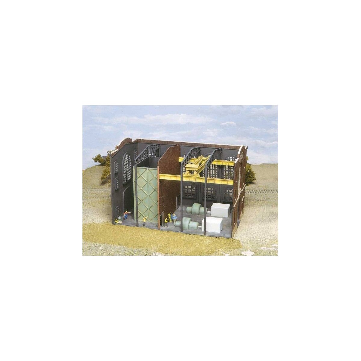 Interior Kit -- For Northern Light & Power Powerhouse, HO, Walthers Cornerstone 3130