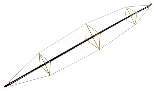 Support Trusses for Guywires and Piping -- Photo-Etched Kit, HO, Walthers Cornerstone 2955