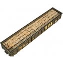 Cast Resin Freight Car Load -- Baled Scrap Load for Gondolas (car sold separately), HO, Chooch Enterprises 7222