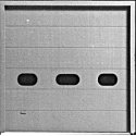 Doors -- Freight - Scale 12 x 12′ 3.7 x 3.7m pkg(2), HO, Pikestuff 1107