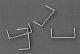 Passenger Car Grab Irons pkg(12) -- Vestibule, HO, Detail Associates 6601