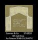 Safety Tread Kit Nose Only (Photo-Etched Brass) -- For Athearn SD40T-2 & SD40-2 (123′ Nose), HO, Cannon & Company 2033