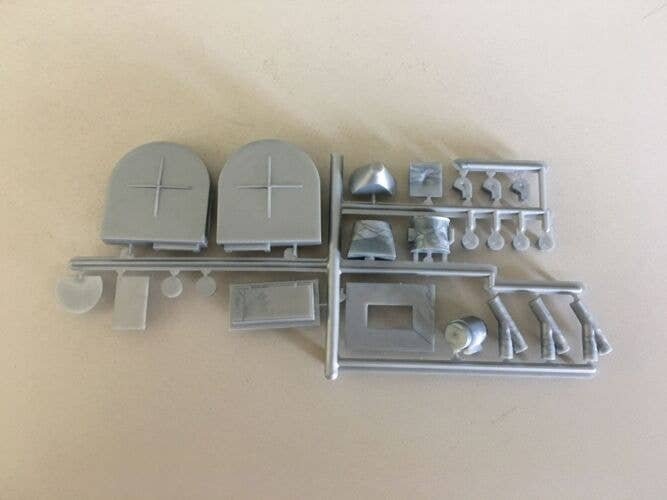 Grain Bin Detail Parts, All Scales, Rix Products 358