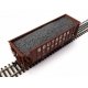 Gravel Load 2-Pack -- Fits WalthersMainline(R) Greenville 34′ 100-Ton Two Bay Hopper, All Scales, Chooch Enterprises 7292