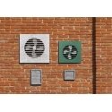 Wall Fans & Wall Vents - Kit -- 6 Fans & 15 Vents, HO, Blair Line 2707