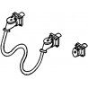 MU Cables -- Double-Ended Receptacle & Two Receptacles, HO, Details West 236
