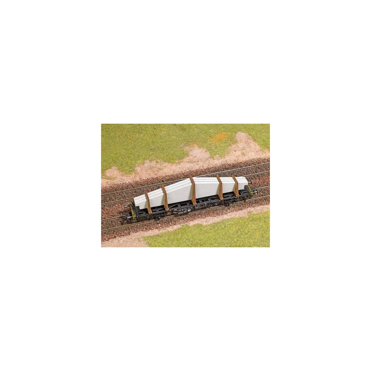 Precast Concrete Truss Load - Kit -- pkg(3), HO, Busch Gmbh & Co Kg 1691