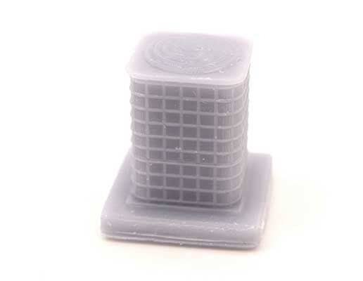 Residential Central Air-Style Unit Air Conditioner -- pkg(5), HO, All Scale Miniatures 870798