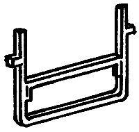 Passenger Car Parts -- 40′ Standard Stirrup Steps, HO, Custom Finishing 302