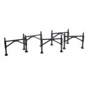 Trailer Stands pkg(5) -- With Sand Shoes, HO, Herpa Models 5388