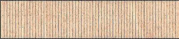 Laser-Cut, Self-Adhesive Wood Floor -- For Ertl 42′ Gondola (Car Out of Production), HO, B.T.S. 22601