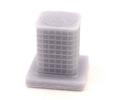 Residential Central Air-Style Unit Air Conditioner -- pkg(5), N, All Scale Miniatures 1600798