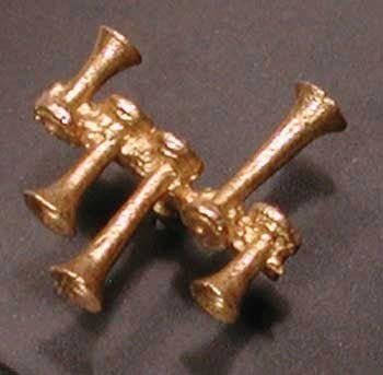 Nathan K5R25 5-Chime Air Horn -- Lost Wax Brass Casting, HO, Cal Scale 624