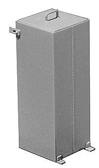 Electrical Cabinet Air Filter Box -- For Early-To-Mid Production EMD Dash-2 Series Diesels pkg(2, HO, Cannon & Company 1903