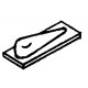 Radio Antenna -- `Tear Drop` Type pkg(2), HO, Details West 279