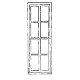 Windows for Masonry Buildings w/Sliding Lower Sash -- 2`-5` x 7`-6`, O, Grandt Line Products Inc 3730