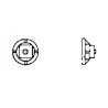 1-1/4` Nut, 3` Malleable Washer, O, Grandt Line Products Inc 93