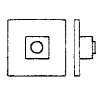 2-1/2` Square Nut On 6` Square Washer pkg(50), O, Grandt Line Products Inc 80