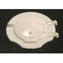 Chicago & North Western-Style Smoke Box Front -- Plastic, HO, Cal Scale 608