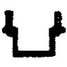 Freight Car Stirrups pkg(10) -- Short, Straight - Bottom Mount, HO, Tichy Train Group 3040