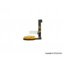 Animated Pallet Shrink Wrapping Machine -- Black, Yellow, HO, Viessmann Modellspielwaren 1381