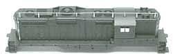 PRR Induction Phone Antenna Supports for Diesels (Brass Castings, less wire) -- EMD GP7/9, HO, Cal Scale 408