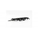 Interchangeable Dual-Axle Trailer Chassis 7.82 M -- pkg(2), HO, Herpa Models 85540