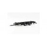 Interchangeable Dual-Axle Trailer Chassis 7.82 M -- pkg(2), HO, Herpa Models 85540