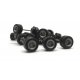 Goldhofer Trailer Wheelsets -- pkg(12), HO, Herpa Models 5493