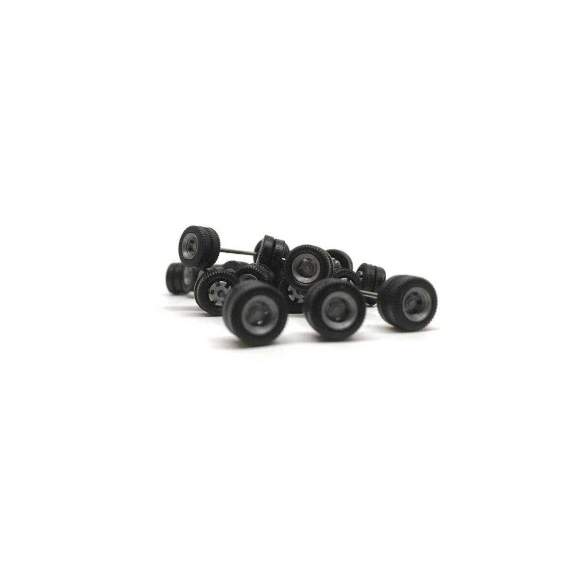 Goldhofer Trailer Wheelsets -- pkg(12), HO, Herpa Models 5493
