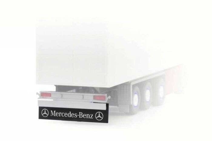 Mudflap for Trucks and Trailers -- Mercedes-Benz pkg(8), HO, Herpa Models 54355