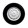 Truck Accessories - All-Terrain -- Front Axle - Type 1 pkg(8), HO, Herpa Models 52931