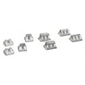 Bridge Shoes -- Assorted pkg(16), HO, Micro Engineering 80035