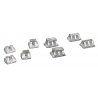 Bridge Shoes -- Assorted pkg(16), HO, Micro Engineering 80035