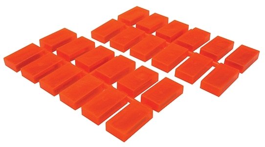 Ingot Loads pkg(24) Fits Rix 628-601 or 602 (Each Sold Separately) -- Red Hot, HO, State Tool & Die 795RH