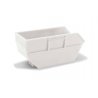 Skip Tray For Ak16, 15 CBM Skiploader -- White pkg(2), HO, Herpa Models 54607