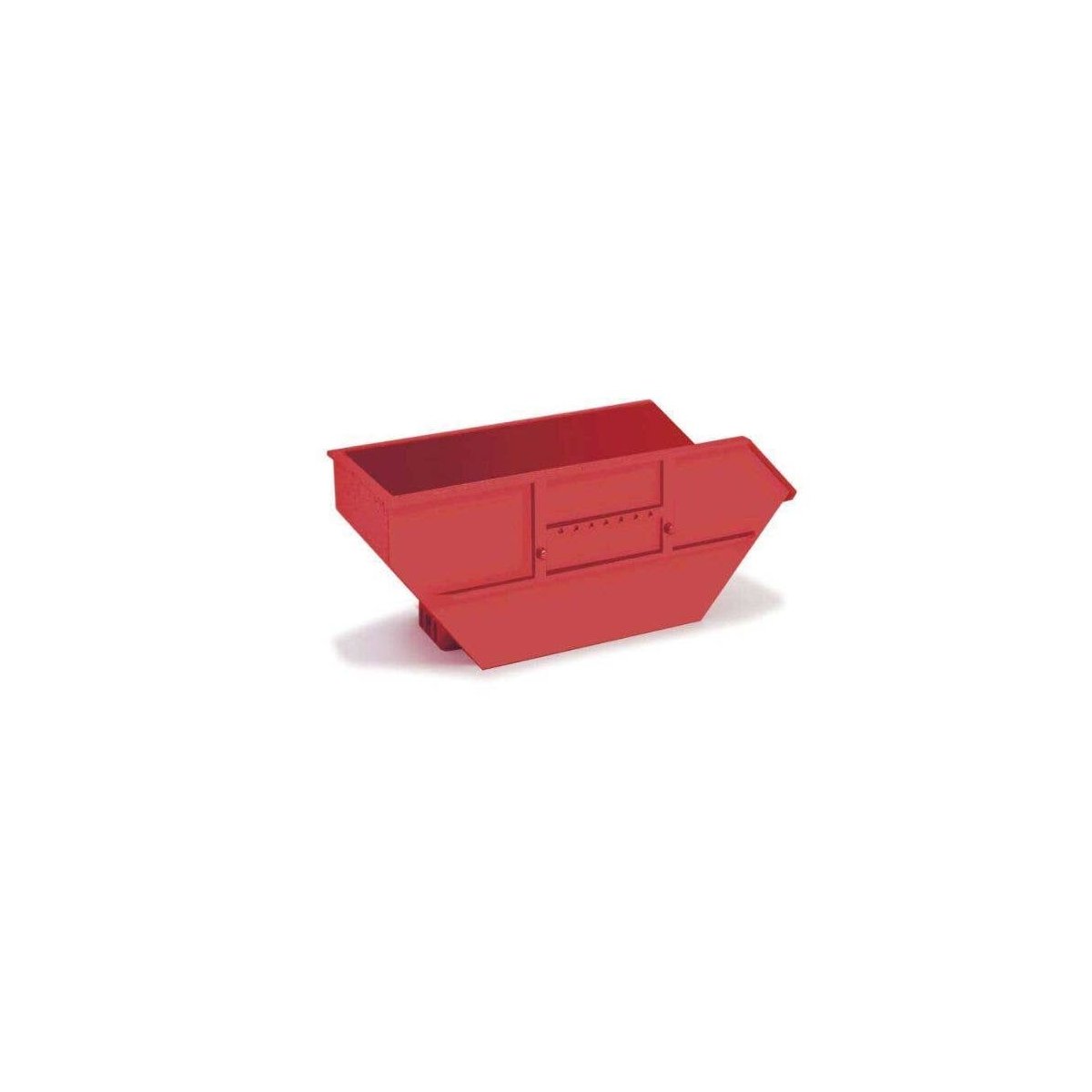 Skip Tray For Ak16, 7 CBM Skiploader -- Red pkg(2), HO, Herpa Models 54669