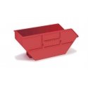 Skip Tray For Ak16, 7 CBM Skiploader -- Red pkg(2), HO, Herpa Models 54669