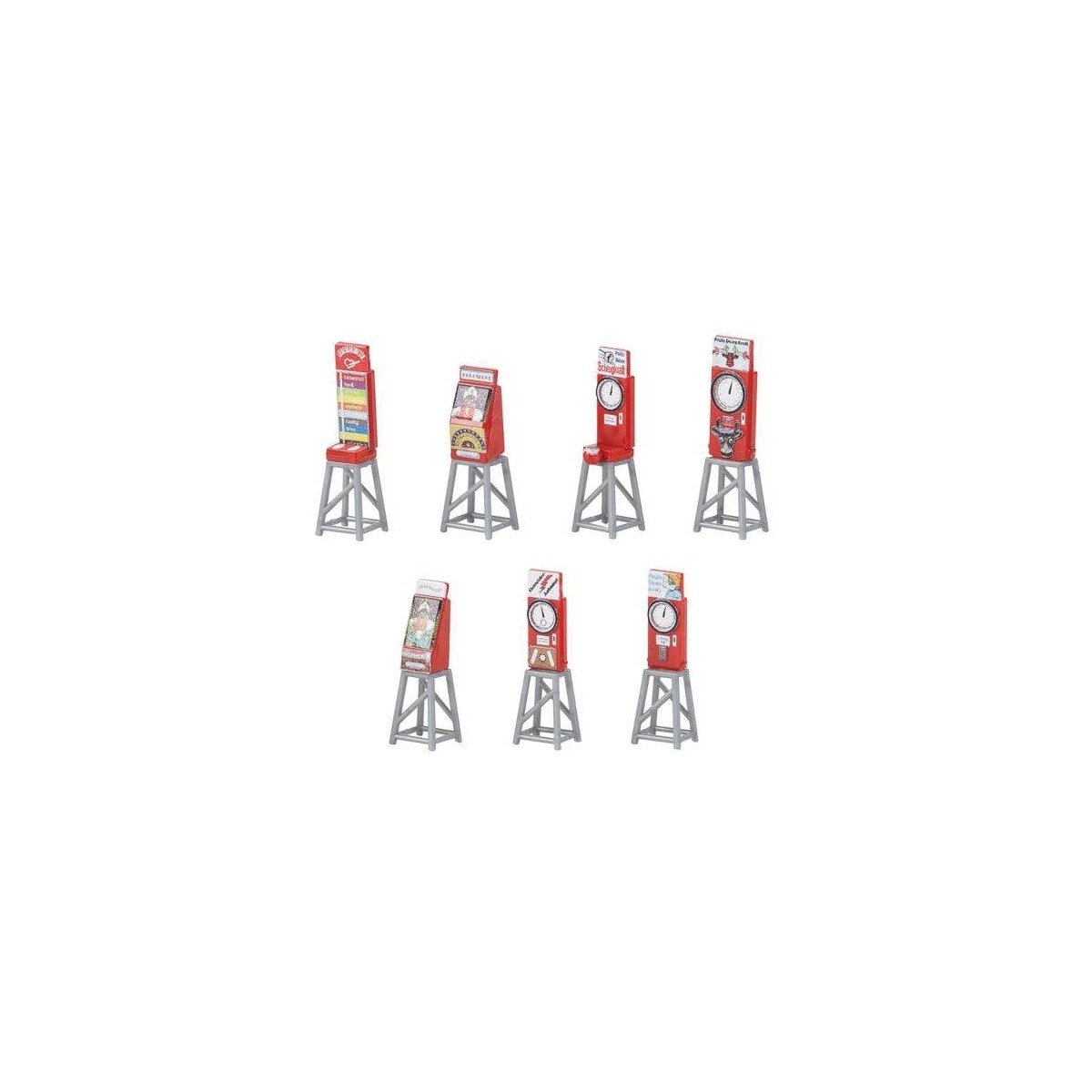 Funfair Slot Machines - Kit -- 7 Assorted Machines, HO, Faller Gmbh 180946