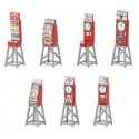 Funfair Slot Machines - Kit -- 7 Assorted Machines, HO, Faller Gmbh 180946