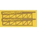 Parts for Construction Equipment -- Etched Brass Crane Boom pkg(2), N, Railway Express Miniatures 2010