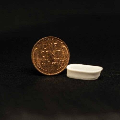 Bath Tubs -- pkg(5), HO, All Scale Miniatures 870927