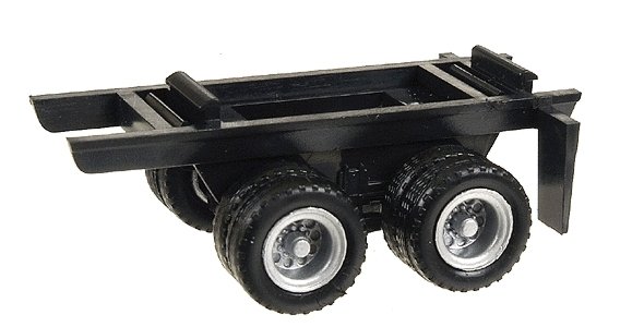 Trailer Chassis -- Dual-Axle, HO, Herpa Models 5300