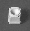 Headlights - Diesels (Plastic) -- Oscillating Mars Single Beam (Square) pkg(2), HO, Detail Associates 1005