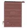7′ Youngstown Boxcar Door w/High Tack Board pkg(2) -- Boxcar Red, HO, Kadee Quality Products 2235